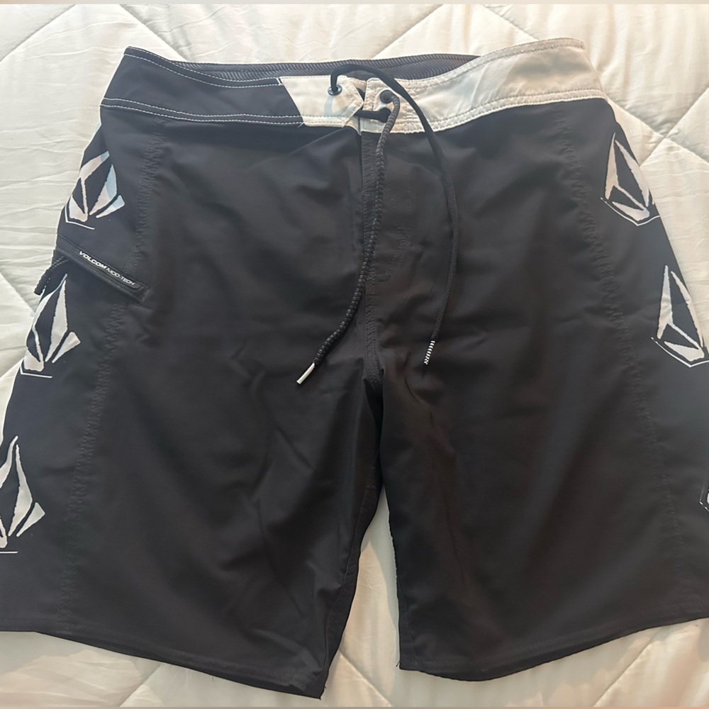 Volcom Black and White Board Shorts